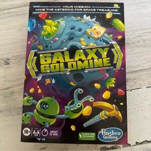 Hasbro Gaming Galaxy Goldmine Family Strategy Game NEW